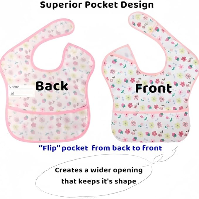 Baby bibs Waterproof Toddler bib - Image 4