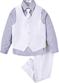 Boys Vest Set Formal Dress Suits Wedding Outfit Dresswear by Lycody