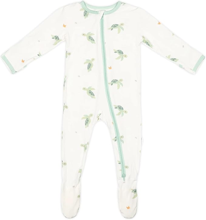 Bamboo Little Soft Baby Footie Pajamas, Baby Clothes, Newborn Sleepers by BambooLittle