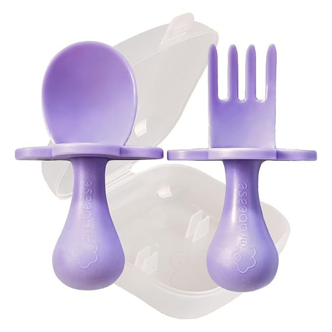 Grabease Baby Feeding Utensil Set by Grabease