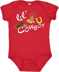inktastic Lil' Cowboy Baby Bodysuit by Inktastic