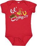 inktastic Lil' Cowboy Baby Bodysuit by Inktastic