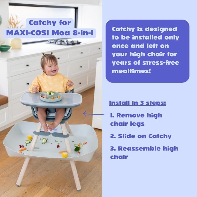 CATCHY - Food Catcher - Compatible - Highchair Sold Separately - Baby & Toddler - Image 5