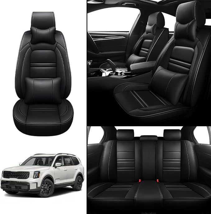 Car Seat Covers for kia Telluride 2020-2025 | 5-Seats Seat Covers, Waterproof - Image 2