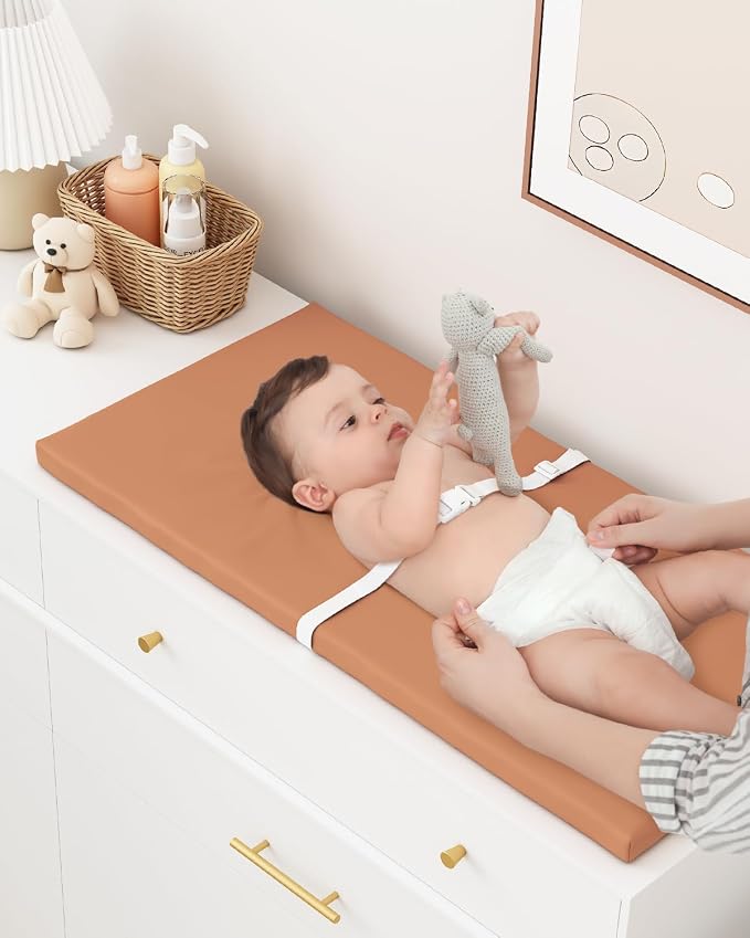 Wipeable Baby Changing Pad for Dresser and Table, Cozy Diaper Changing Pad - Image 7