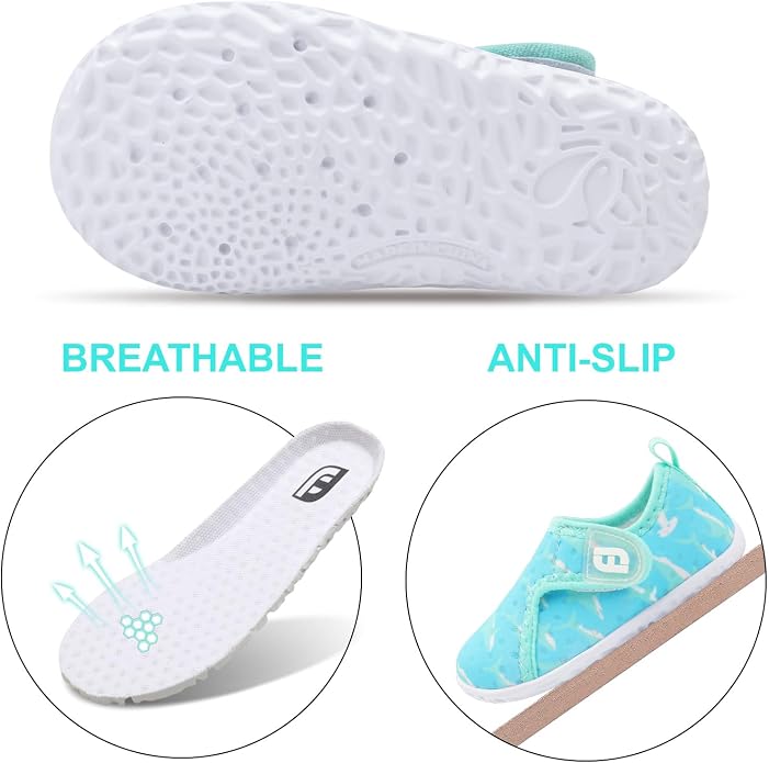 JOINFREE Baby Toddler Water Shoes Boys Girls Sandals Barefoot Kids Breathable - Image 4