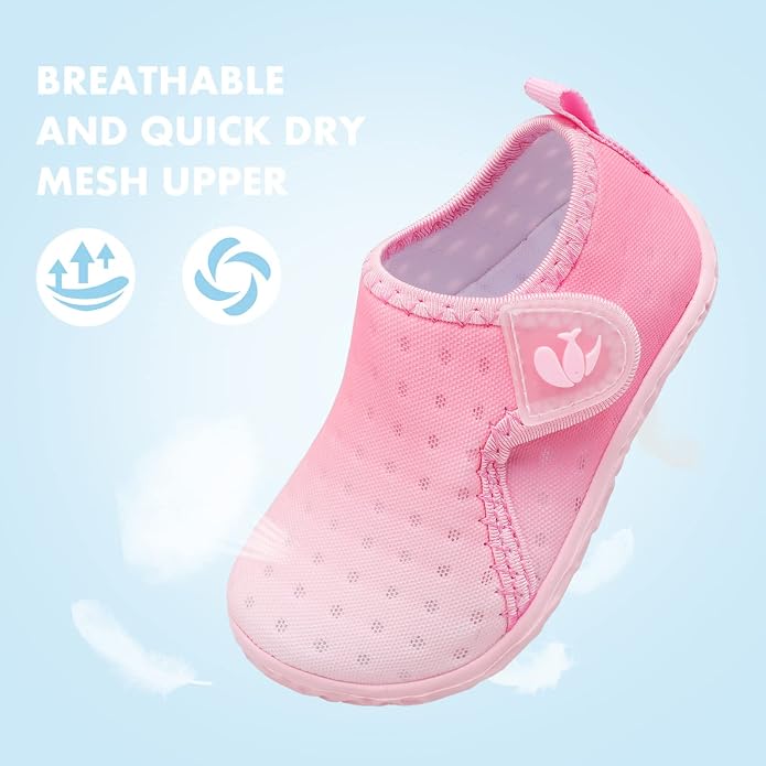 JOINFREE Baby Toddler Water Shoes Boys Girls Sandals Barefoot Kids Breathable - Image 3
