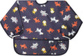 Long Sleeve Waterproof Bib for Toddlers – Feeding Smock for Baby Mealtime by Plie