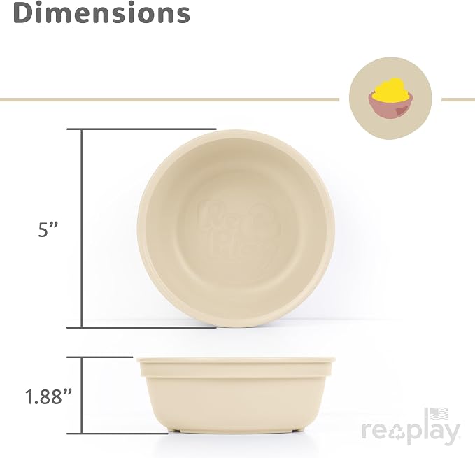 Re-Play 12 oz. Toddler Bowls Set of 4 - Image 9