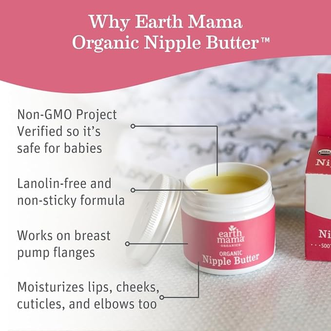 Earth Mama Nipple Butter™ & Diaper Balm | Nipple Cream & Organic Skincare - Image 7