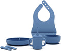 Lalo First Bites Silicone Baby Feeding Set by Lalo