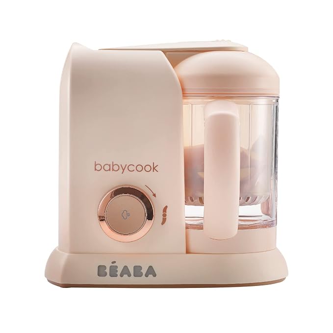 BEABA Babycook Solo 4 in 1 Baby Food Maker, Baby Food Processor Baby Food by BEABAUSA