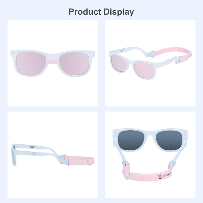 COCOSAND Flexible Baby Sunglasses - Image 6