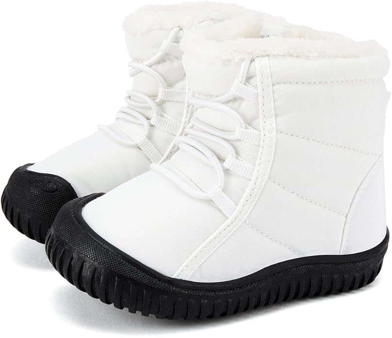BMCiTYBM Toddler Baby Snow Boots Winter Shoes Boys Girls Cold Weather Baby Faux by BMCiTYBM