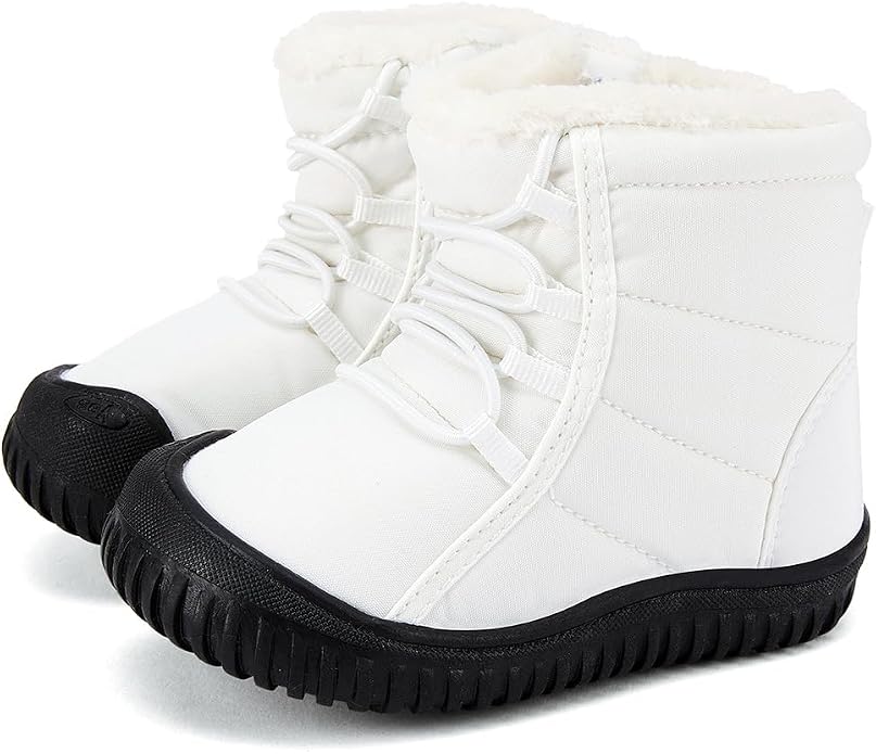 BMCiTYBM Toddler Baby Snow Boots Winter Shoes Boys Girls Cold Weather Baby Faux by BMCiTYBM