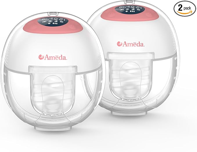 Ameda GLO Wearable Breast Pump | Wearable Breastfeeding Pump | Hands Free by Ameda