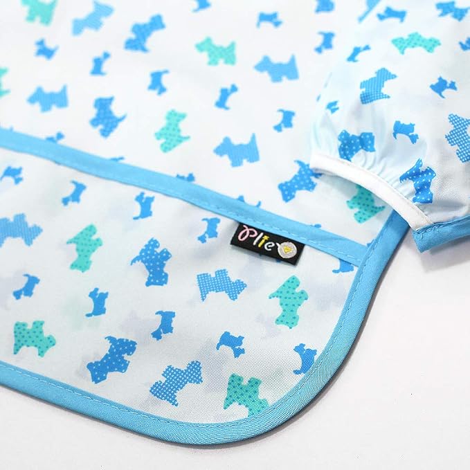 Long Sleeve Waterproof Bib for Toddlers – Feeding Smock for Baby Mealtime - Image 2