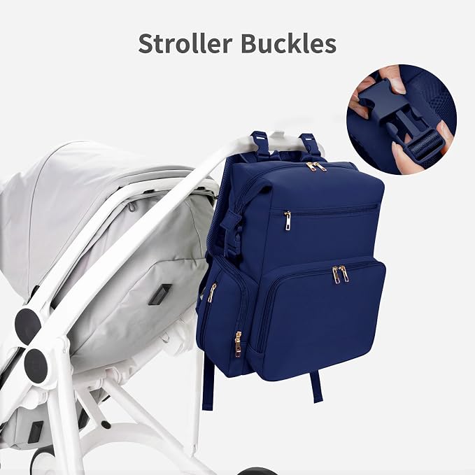 CEI-CEI Neoprene Diaper Bag Backpack - Image 5
