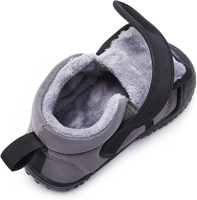 BMCiTYBM Toddler Baby Snow Boots Winter Shoes Boys Girls Cold Weather Baby Faux - Image 5