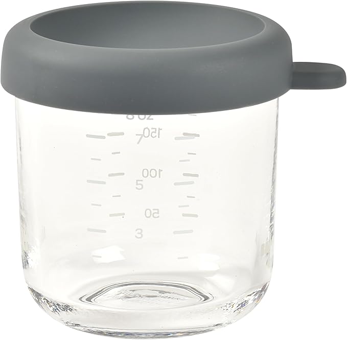 BEABA 8 oz Glass Baby Food Jars by BEABAUSA
