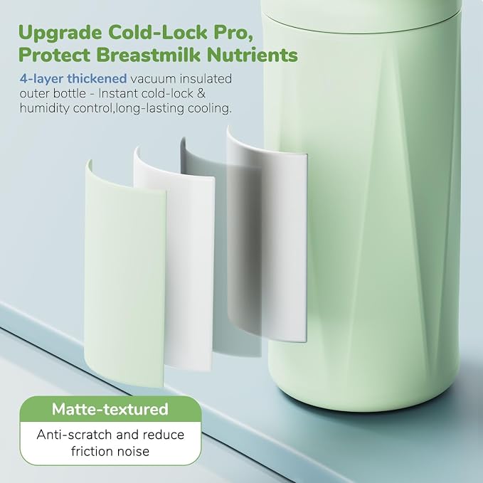 22oz Portable Breast Milk Cooler Bottle-Breastmilk Chiller - Image 5