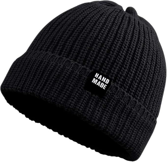 JANGANNSA Simple Knitted Baby Beanie Hip-Hop Boys Winter Hat Toddler Kids Bonnet by JANGANNSA