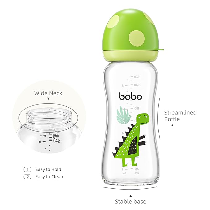 YOHKOH Natural Glass Baby Bottle - Image 4