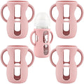 4 Pack Silicone Sleeves for Avent Natural Glass Baby Bottles, Silicone and by Unknown