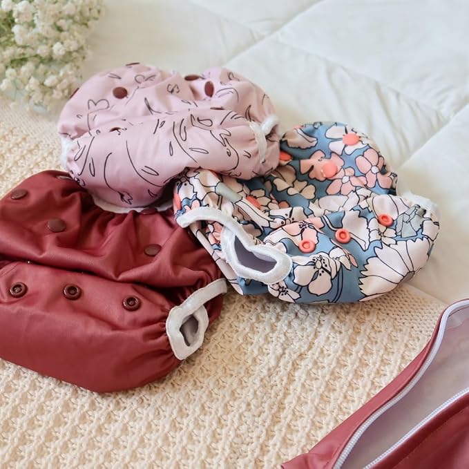 Nora's Nursery Reusable Swim Diapers and Wet Bag - Image 4