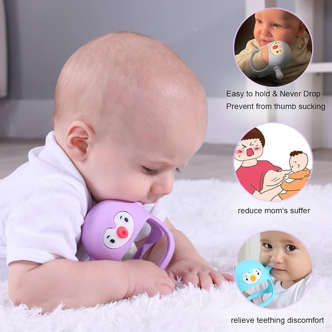 Smily Mia 2pack Penguin Teether - Image 6