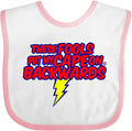 inktastic These Fools Put My Cape on Backwards ® Baby Bib by Inktastic