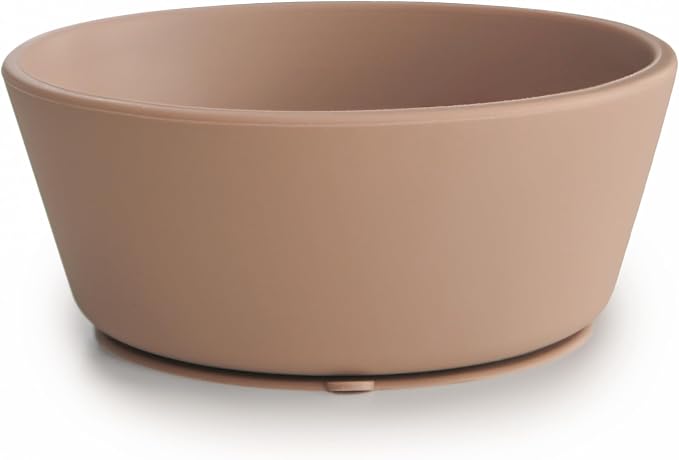 mushie Silicone Suction Bowl | BPA-Free Non-Slip Design by mushie