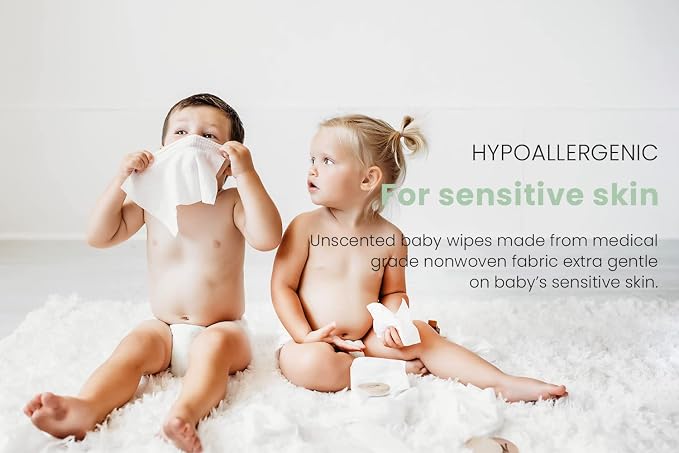 Parasol Clean+Pure Natural Baby Wipes, 99.9% Reverse-Osmosis Water, pH Balanced - Image 5