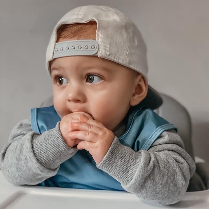 BapronBaby Minimalist Dusty Blue Bapron - Image 8