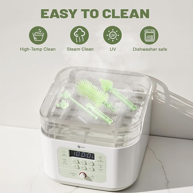 Baby Bottle Cleaner Brush Set Travel Baby Bottle Cleaning Kit Toddler Cleaning - Image 6