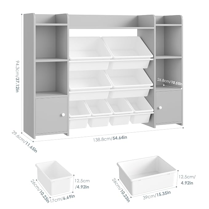 FOTOSOK 55''Large Toy Storage Organizer - Image 2