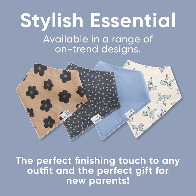 Copper Pearl Baby Bandana Drool Bibs - Image 6