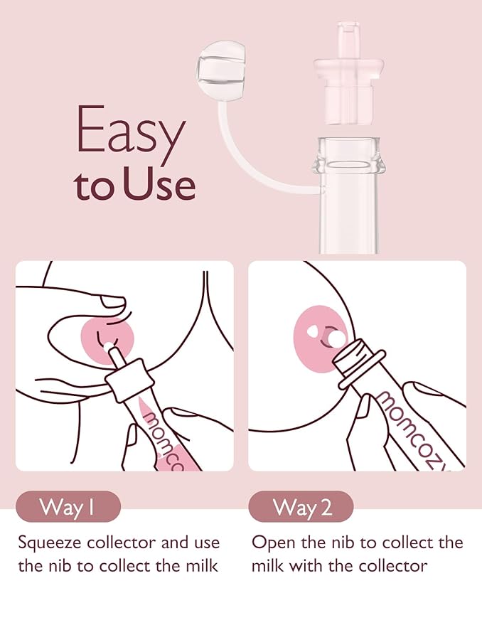 Momcozy Colostrum Collector Reusable Breast Milk Collector - Image 4