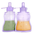 haakaa Yummy Pouch Reusable Baby Food Pouch, Reusable Pouches by haakaa