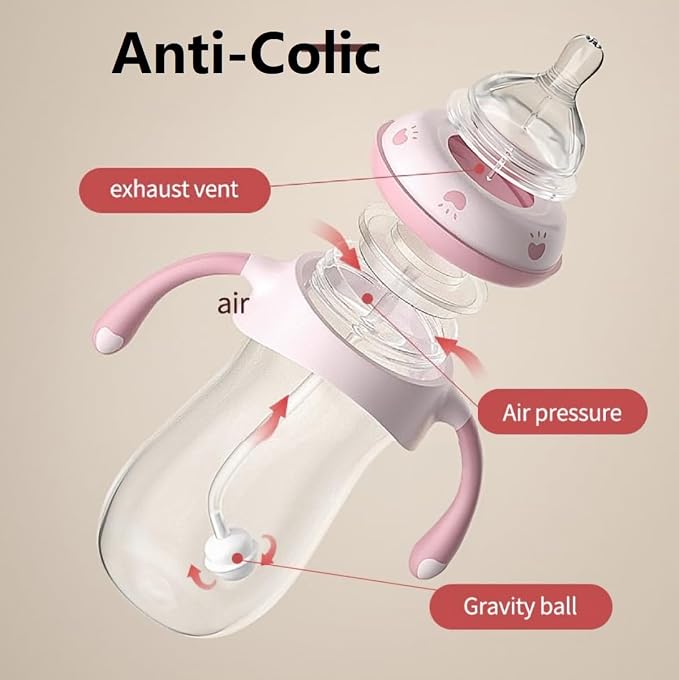 Baby Bottles, Weighted Straw Toddler Milk Bottles - Image 4