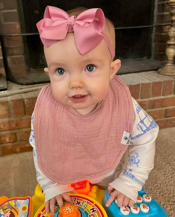 DiaperSquad's Baby Bibs for Drooling and Teething, Bibs for Boys, Baby Girl - Image 7