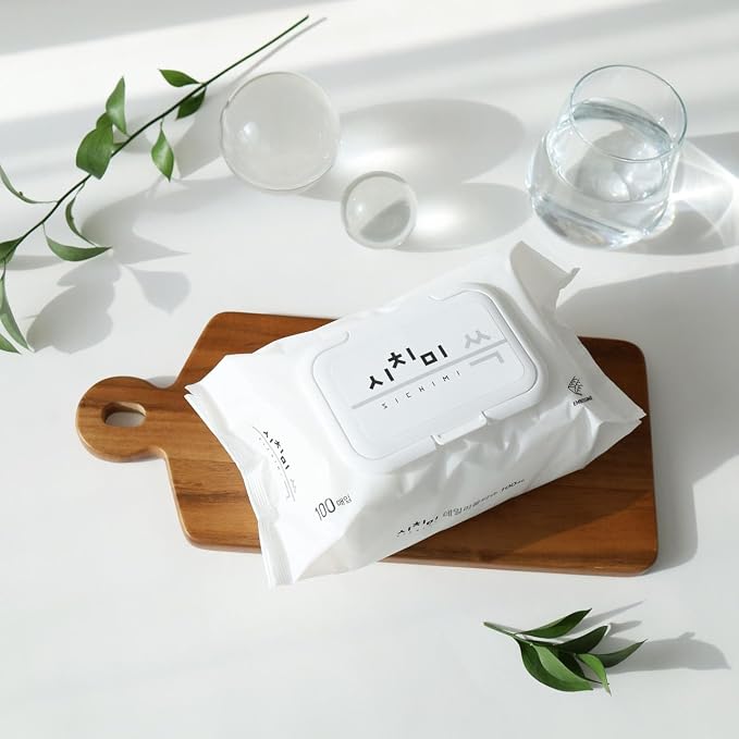 SICHIMI Elements Baby& K-Beuaty Wipes, Flip-Top Packs by Unknown