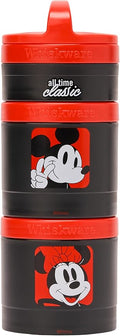 Whiskware Disney Mickey Mouse and Friends Stackable Snack Containers by Whiskware