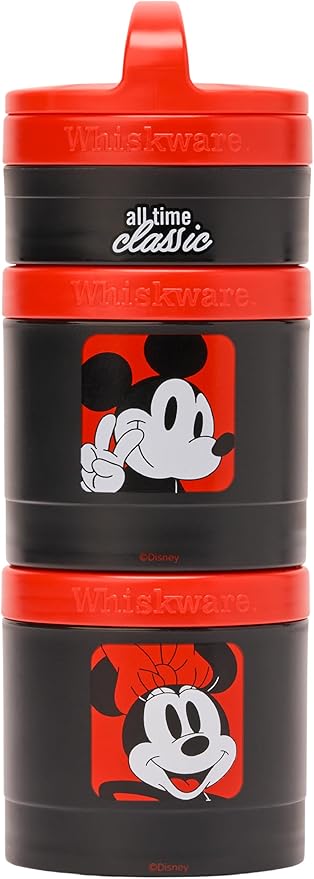 Whiskware Disney Mickey Mouse and Friends Stackable Snack Containers by Whiskware
