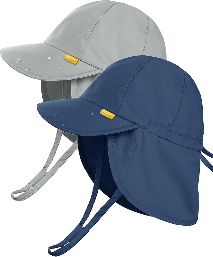 FURTALK Baby Sun Hat Girls and Boys Summer Beach Swim Hat Essentials UPF 50+ by FURTALK