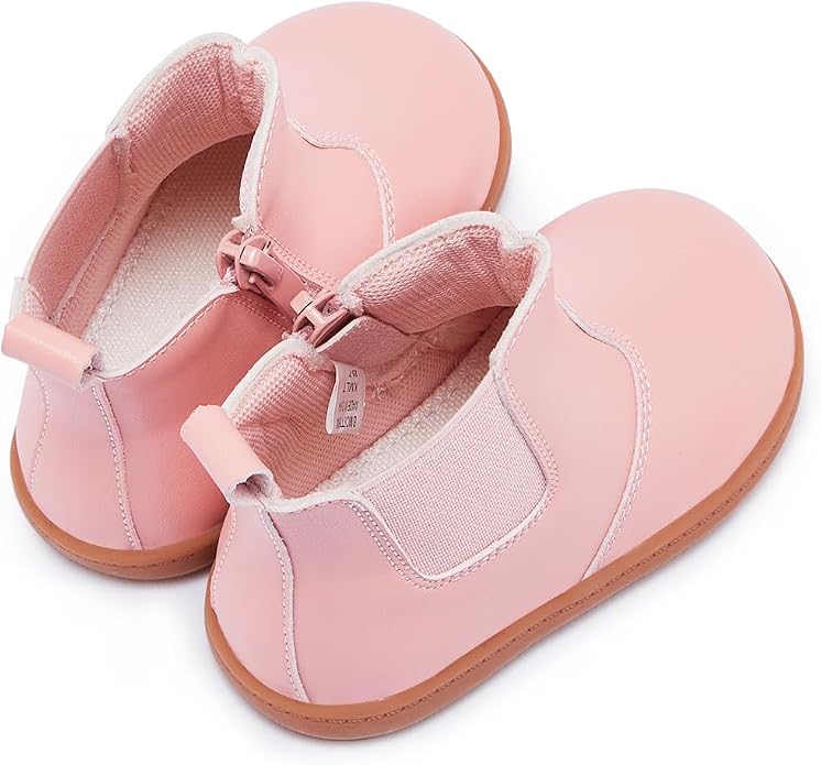 BMCiTYBM Baby Boys Girls Boots Infant Shoes First Walking Booties - Image 4