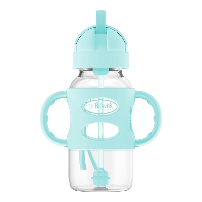 Dr. Brown's Milestones Wide-Neck Sippy Straw Bottle - Image 2