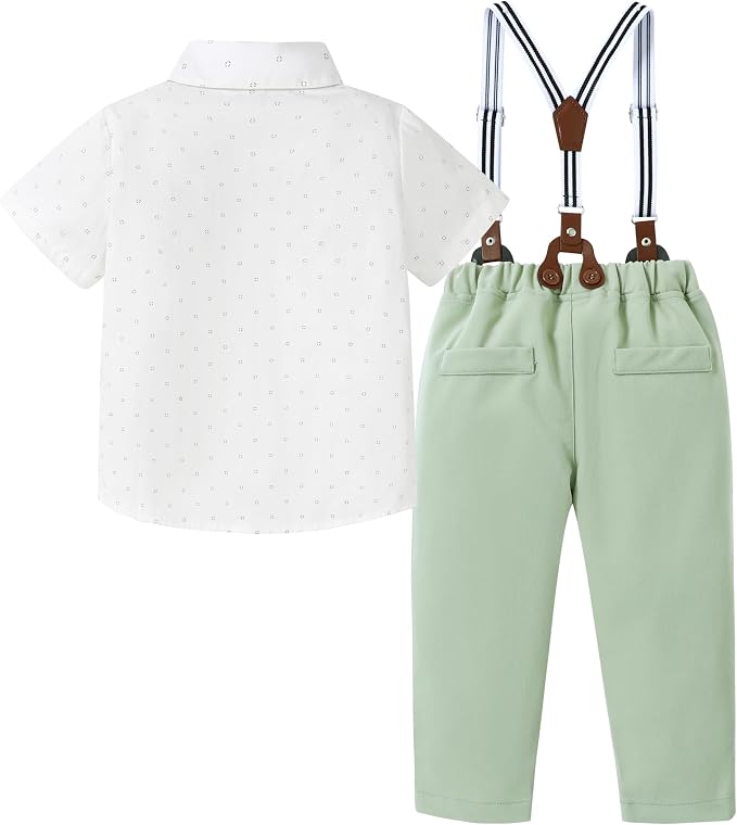 nilikastta Boy Suit Toddler Boy Outfit Boy Dress Shirt - Image 7
