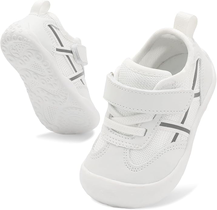 Scurtain Baby Shoes Boy Girl First Walking Shoe Infant Crib Breathable Sneakers by Scurtain