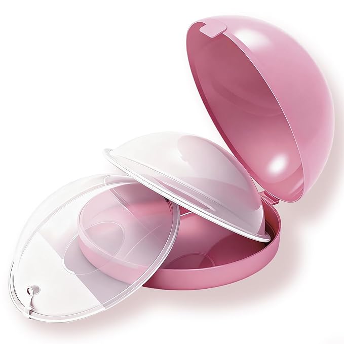 Breast Shells with Plugs, Milk Saver, Nursing Cups, Nursing Moms to Ease Nipple by Zdolmy